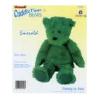 Minicraft Cuddletime Teddy Bear Soft Toy Making Kit Green