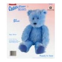 Minicraft Cuddletime Teddy Bear Soft Toy Making Kit Blue