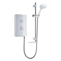 mira sport thermostatic 98kw electric shower white