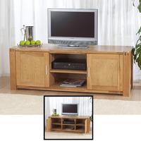 Milan Oiled Oak TV Stand