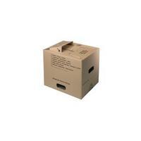 Midi Storage & Removals Book & Archive Box Brown Pack of 10