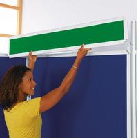 Mightyboard Header W 1800mm x H 200mm Emerald