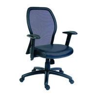 Mistral Leather and Mesh Operator Chair