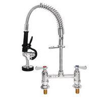 mini pedestal pre rinse unit twin feed with santoprene inner pipe and  ...