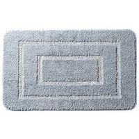 microfibre supersoft bath mat light blue microfibre