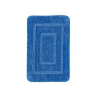 microfibre supersoft bath mat blue microfibre