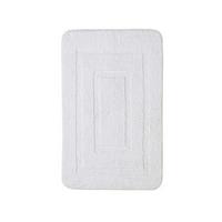 Microfibre Supersoft Bath Mat, White, Microfibre