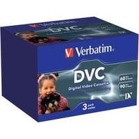 miniDV cassette Verbatim 60 min 3-piece set