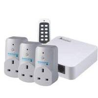 mi home starter pack home gateway 3 x home adapter 1 x remote