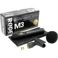 Microphone (instruments) RODE Microphones M3 Instrumenten-Mikrofon Transfer type:Corded incl. pop filter, incl. clip
