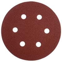 Milwaukee 4932 3715 92 Sanding Discs 6 Hole 150mm 80 Grit (Pack of 5)