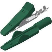 Mini Alligator Clip, Green, Crimp, 60V, SKS Hirschmann MA 1 930318104