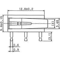 Microswitch 125 Vac 3 A 1 x On/(On) Cherry Switches DG13-B3LA Control unit: IP40/connections: IP00 momentary 1 pc(s)