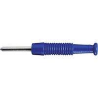 Mini jack plug Plug, straight Pin diameter: 2 mm Blue SKS Hirschmann MST 3 BLAU, MINIATURSTECKER 1 pc(s)