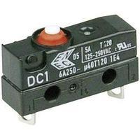 Microswitch 250 Vac 6 A 1 x On/(Off) Cherry Switches DC1B-A1AA IP67 momentary 1 pc(s)