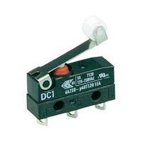 Microswitch 250 Vac 6 A 1 x On/(On) Cherry Switches DC1C-A1RB IP67 momentary 1 pc(s)