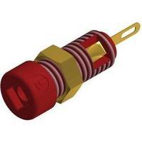 Mini jack socket Socket, vertical vertical Pin diameter: 2 mm Red SKS Hirschmann CO MBI 1 Au 1 pc(s)