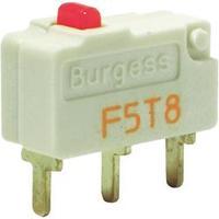 Microswitch 250 Vac 5 A 1 x On/(On) Burgess F5T8Y1UL IP40 momentary 1 pc(s)