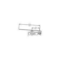 Microswitch 250 Vac 5 A 1 x On/(On) Burgess F4T7Y1UL IP40 momentary 1 pc(s)