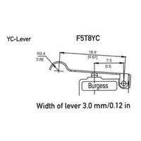 microswitch 250 vac 5 a 1 x onon burgess f5t8ycul ip40 momentary 1 pcs