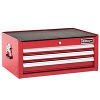 Mid Section Chest 3 Drawer - Red