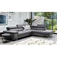 Milano Corner Chaise Sofa with Adjustable Headrests on Corner - Right (3 units) [018+489+073]