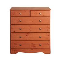 Milford Drawer Chest Cherry Red 2 + 4 Drawer
