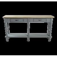 Minister 2 Drawer Console Table with Shelf