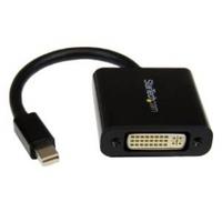 Mini DisplayPort to DVI Video Adapter Converter - Black Mini DP to DVI - 1920x1200