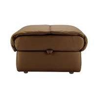 Mistral Leather Footstool