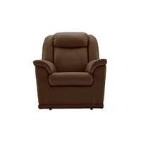 Milton Leather Recliner Armchair
