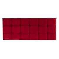 mibed bellingham headboard small single suede brown