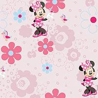 Minnie\'s Spring Walk Decorative Wallpaper Multi