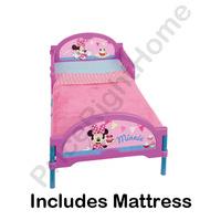 minnie mouse cosytime toddler bed fully sprung mattress