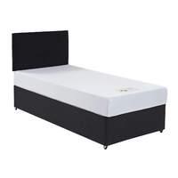 Milano Reflex Foam Divan Set Small Double 2 Side Drawers