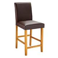 Mia Faux Leather Barstool