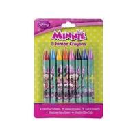 minnie mouse 8 pack jumbo crayons