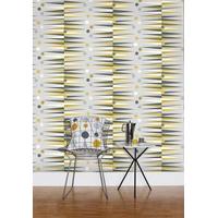 Mini Moderns Wallpapers Backgammon , AZDPT020 Mustard