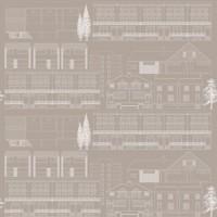 Mini Moderns Wallpapers Do You Live in a Town , AZDPT001 Weathered