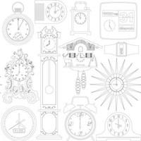 Mini Moderns Wallpapers Tick Tock , AZDPT005 Snow