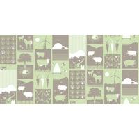 Mini Moderns Wallpapers Moo! , AZDPT006 Pear Green