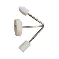 Minitool 3-piece Felt Polish Set, Silver