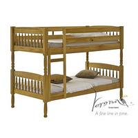 Milano Antique Bunk Bed Small Single