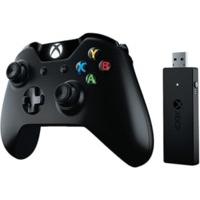 Microsoft Xbox One Wireless Controller + Wireless Adapter for Windows (black)