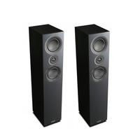 mission lx 3 black wood floorstanding speaker pair
