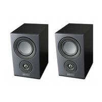mission lx 1 black wood bookshelf speaker pair