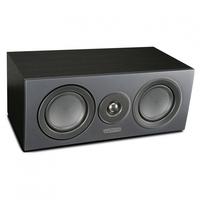 mission lx c black wood centre channel speaker