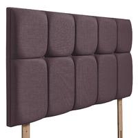 Milan Upholstered Headboard - Small Single - Amethyst