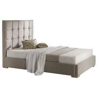 Milo Upholstered Bed Frame Nelson Pearl Superking