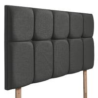 milan upholstered headboard double granite